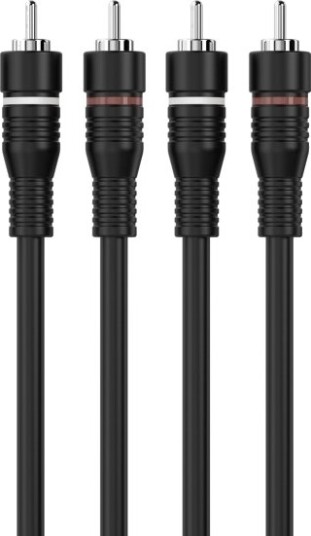 Sinox Phono Kabel. 1,2M. Sort