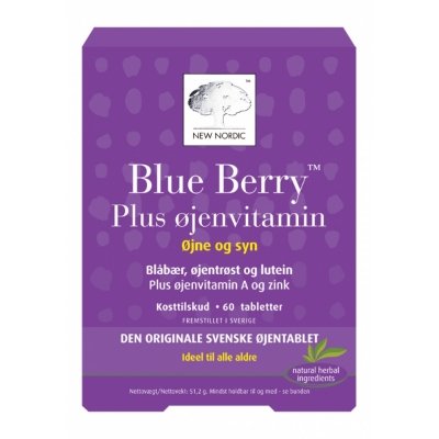 Blue Berry pluss Øyenvitamin Blue Berry pluss Øyenvitamin