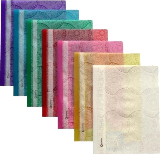 Ziemia Obiecana Ziemia Obiecana A4 Skilleark/Perm I Pp Med Boho Motiv Mix 10 Stk