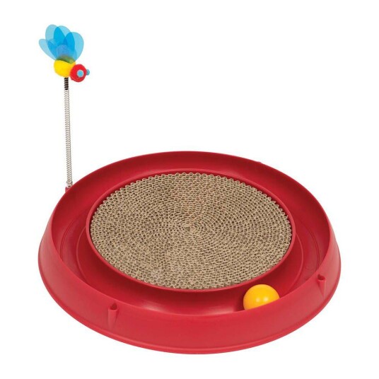 Catit Play-N-Scratch – 3 In 1 1 Stk (Rød) Catit Play-N-Scratch – 3 In 1 1 Stk (Rød)