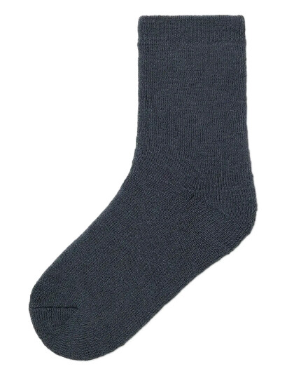name it Nmmwaksi Wo/Bl Terry Sock Blue 22-24