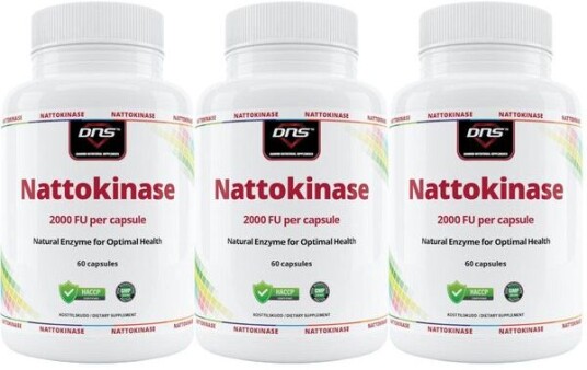DNS 3-Pack Nattokinase 2000 Fu - 3 X 60 Kapsler DNS 3-Pack Nattokinase 2000 Fu - 3 X 60 Kapsler