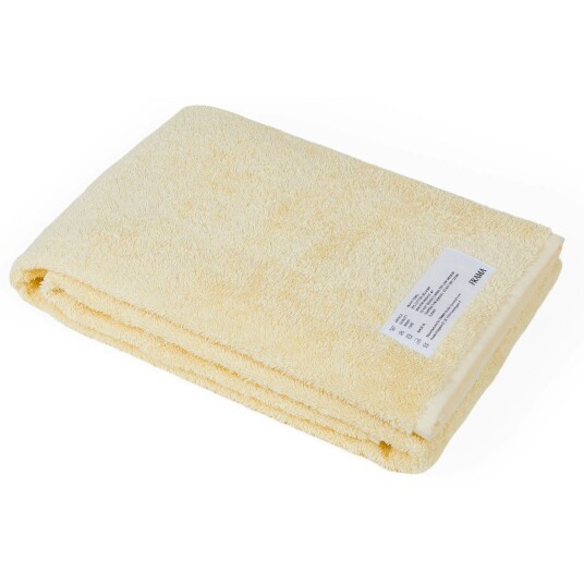 Frama Heavy Towel Badehåndkle 70x140 cm Pale Yellow