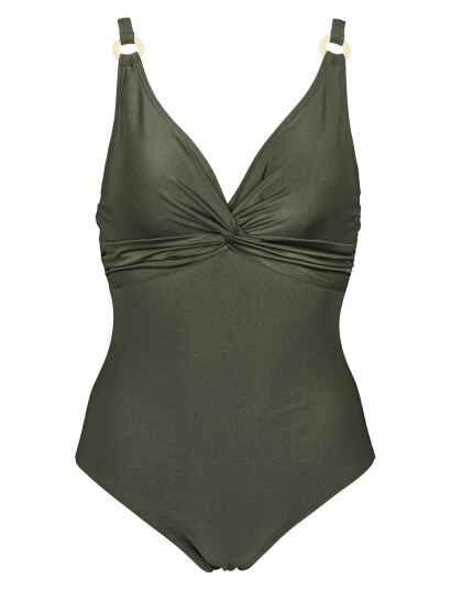 Missya Lucca Swimsuit Solid Khaki green 40 Missya Lucca Swimsuit Solid Khaki green 40