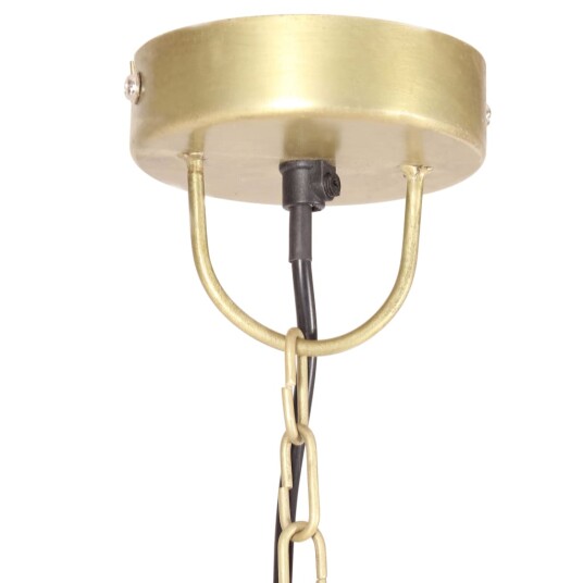 vidaXL Hengelampe 25 W messing rund 48 cm E27 vidaXL Hengelampe 25 W messing rund 48 cm E27