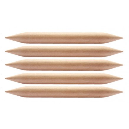 KnitPro Jumbo Birch Strømpepinner Bjørk 20cm 20,00mm / 7.9in US36