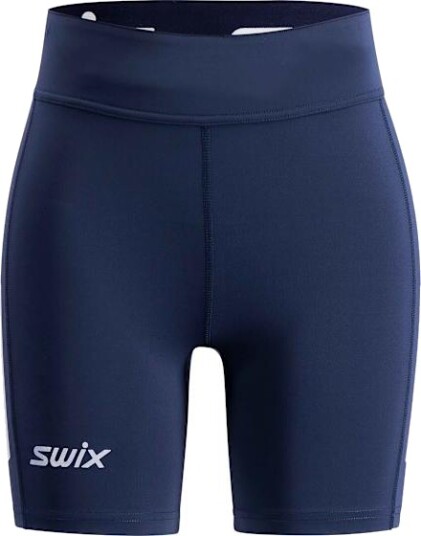 Swix Women's Pace High Waist Half Tights Dark Navy S