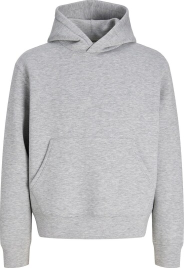 Jack & Jones Hettegenser JcoLegacy Light Grey Melange/Ny Jack & Jones 10 år (140) Hettegenser Grå