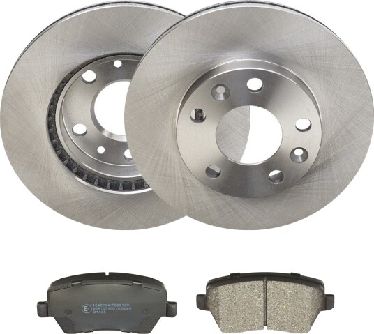 Bremseskiver og -klosser RIDEX 3405B2098