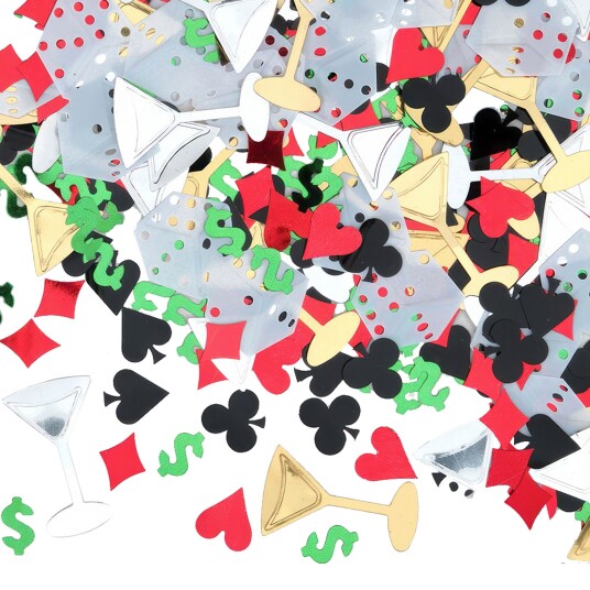360 Degrees Ltd Konfetti Casino Night - 14 gram