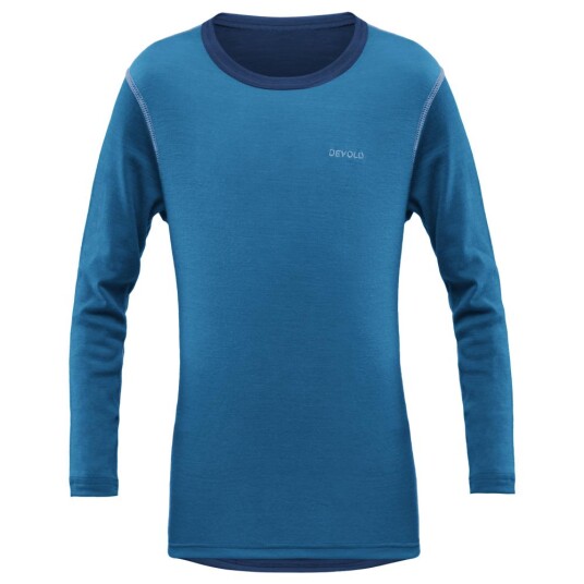 Devold  Multi Sport Kid Shirt   258b Blue 12