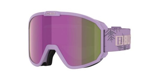 Bliz Rave JR Farge : Matt lilla med rosa logo, Brown Purple