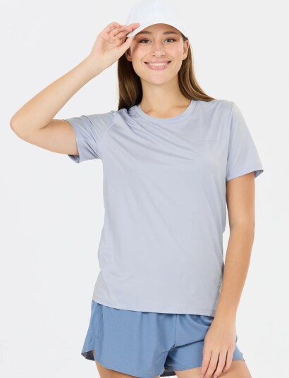 Endurance Nan W S/S Tee   Blue   44