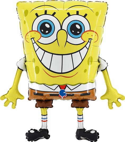 Ballongkungen Folieballong SvampeBob Firkant L265