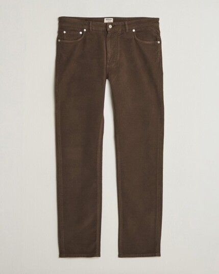 Morris James Winter Twill 5 Pocket Pants Brown