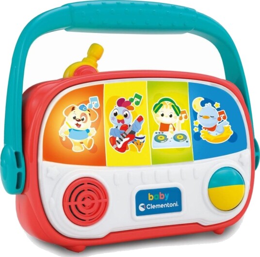 Clementoni Baby Leketøysradio til Barn 6+ Mnd Clementoni Baby Leketøysradio til Barn 6+ Mnd