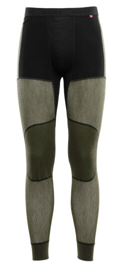 Aclima WoolNet Hybrid Longs Man S, Jet Black/Olive Night/Dill