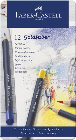 Faber-Castell Goldfaber Fargeblyant 12-set