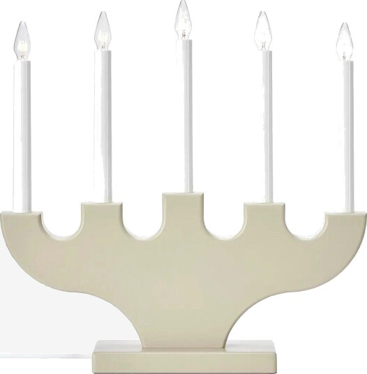Markslöjd   Lysestake Spira 5L   Beige