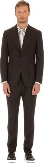 Lardini Herre Dress Brun L, Lardini Herre Dress Brun L,