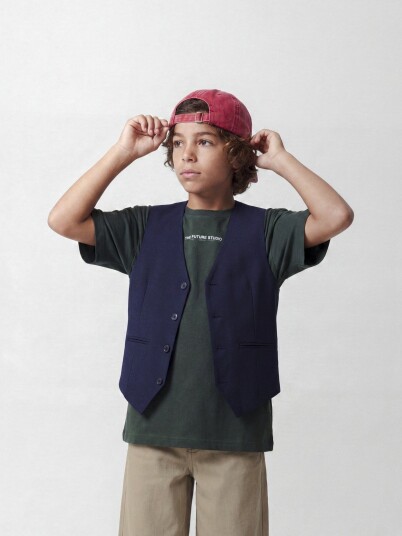 Name It Rovamel Waistcoat Blå 122