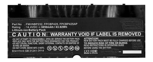 CoreParts batteri til bærbar PC - Li-pol - 3050 mAh - 44 Wh (MBXFU-BA0027) CoreParts batteri til bærbar PC - Li-pol - 3050 mAh - 44 Wh (MBXFU-BA0027)