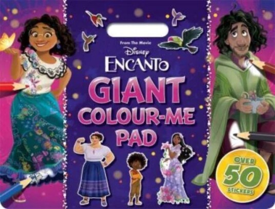 Disney Encanto: Giant Colour Me Pad Av Walt Disney Disney Encanto: Giant Colour Me Pad Av Walt Disney