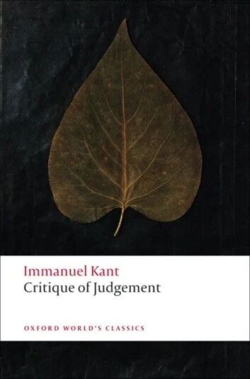 Critique Of Judgement Av Immanuel Kant