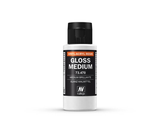Vallejo Gloss Medium 60 Ml Plastflaske
