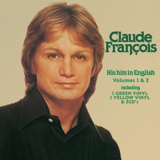 Claude Francois His Hits In English Yellow Green Vinyl