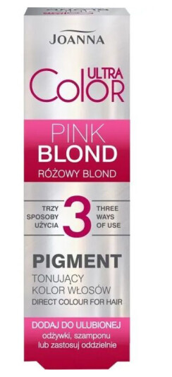 Joanna JOANNA_Ultra Color Pigment toning hair Pink Blond 100ml