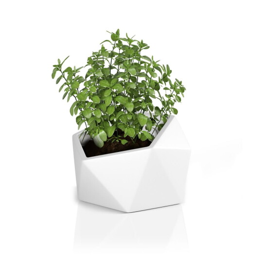 Selgro Design blomsterpotte MONUMO VESARI Hvit