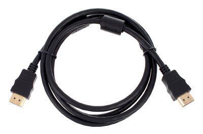 the sssnake HDMI 2.0 Cable 1.5m Gold