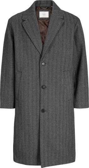 Jack & Jones Jorsalamanco Coat CHOCOLATE BROWN XXL