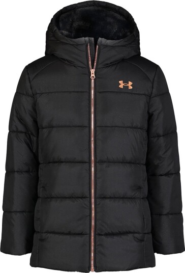 UnderArmour Polstret Jakke UA Willow Parka Black Under Armour 14 år (164) Dunjakke Svart