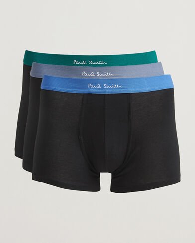 Paul Smith 3-Pack Trunk Black