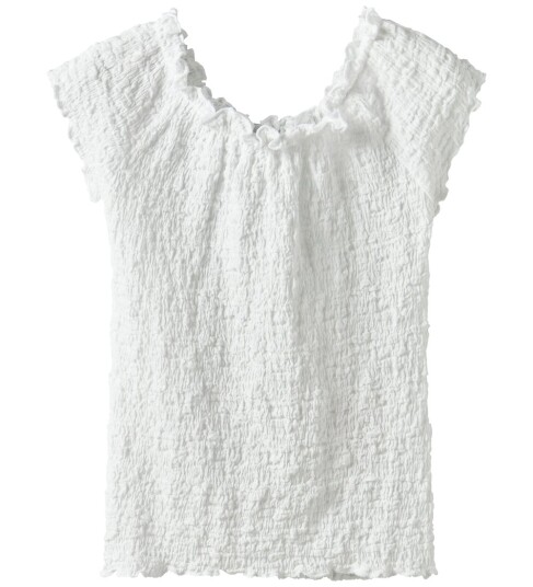 Name It Topp nkfHalisse SS Short Top Hvit