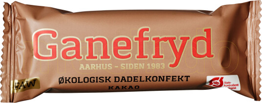 Ganefryd Naturlig Rawbar Dadelkonfekt Kakao Ganefryd - 50 g
