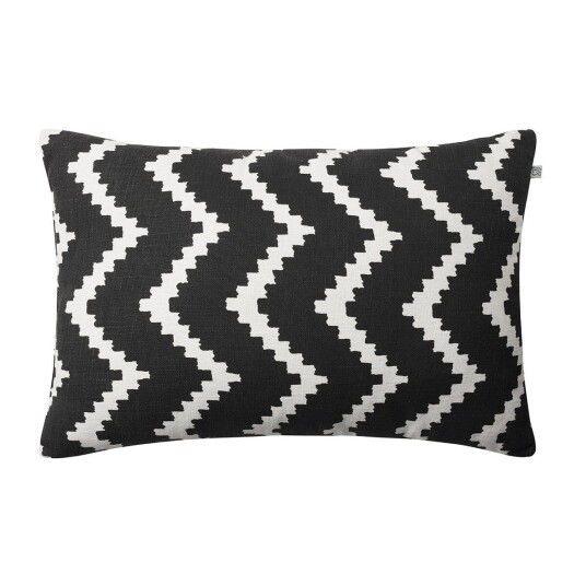 Chhatwal & Jonsson Ikat Sema pute Black-off white