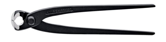 Knipex Hovtang 220 mm, 2,4 mm Stål, Sort - Håndverktøy for effektiv binding