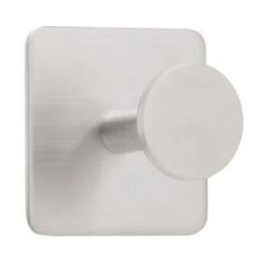 BESLAG DESIGN BASE 210 WALL HOOK MATTE STEEL 1 HOOK 61401-21