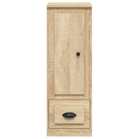 vidaXL Highboard sonoma eik 36x35,5x103,5 cm konstruert tre