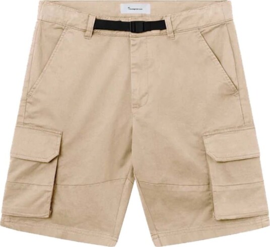 Knowledge Cotton Apparel Men's Cargo Stretched Twill Shorts 29, Light Feather Gray Knowledge Cotton Apparel Men's Cargo Stretched Twill Shorts 29, Light Feather Gray