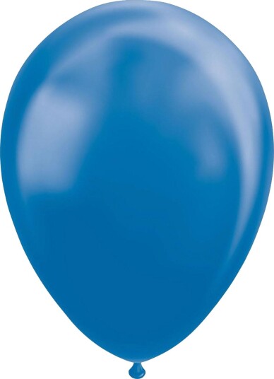 Globos Ballonger 30 cm Metallic Blå 10 stk