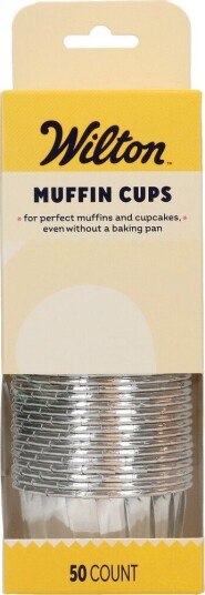 Wilton Muffinformer Nut Cups Sølv Pk/50 | Slikkepott.No Wilton Muffinformer Nut Cups Sølv Pk/50 | Slikkepott.No