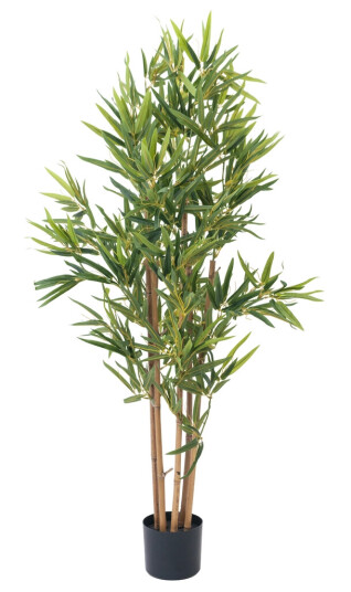 Europalms Bamboo Deluxe, Artificial Plant, 120cm Europalms Bamboo Deluxe, Artificial Plant, 120cm