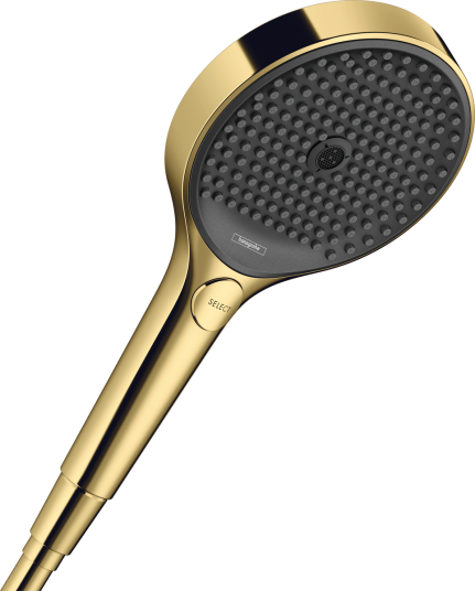 Hansgrohe Rainfinity Hånddusj 130 3jet, Polert Gull-Optikk