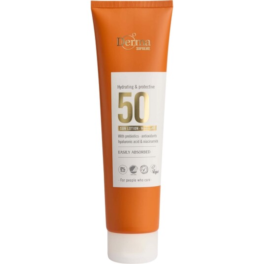 Derma Supreme Solkrem SPF50 150 ml med Nærende Ingredienser