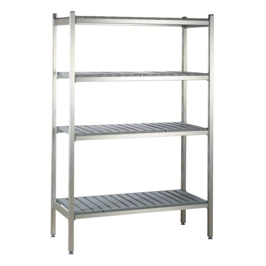 PULSIVA Hyllesystem Store; 122.5x185x53 cm (BxHxD); Gr?