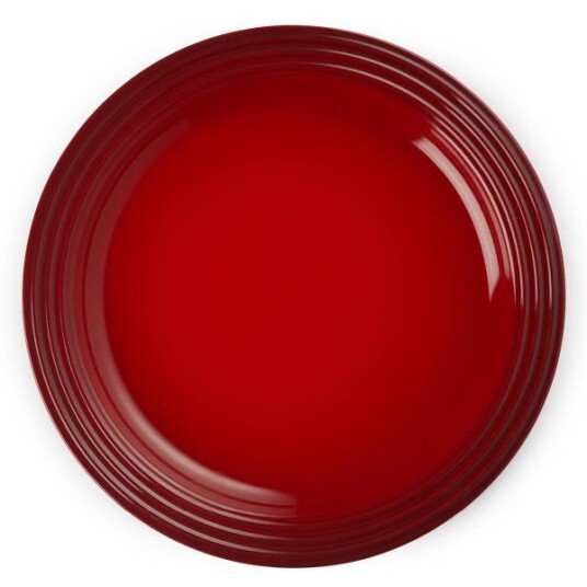 Le Creuset - Signature tallerken 22 cm cerise